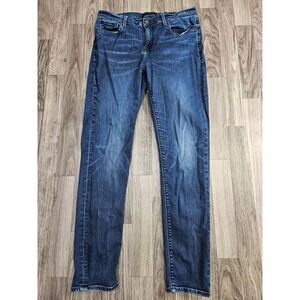 Lucky Brand Brooke Legging Jeans Womens 12/31 Blue Dark Wash Skinny Denim
